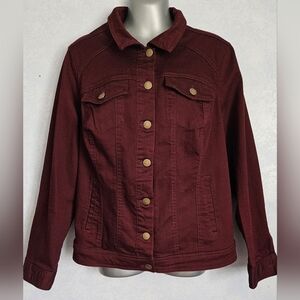 WESTPORT Womens Plum Drnim Jacket XL